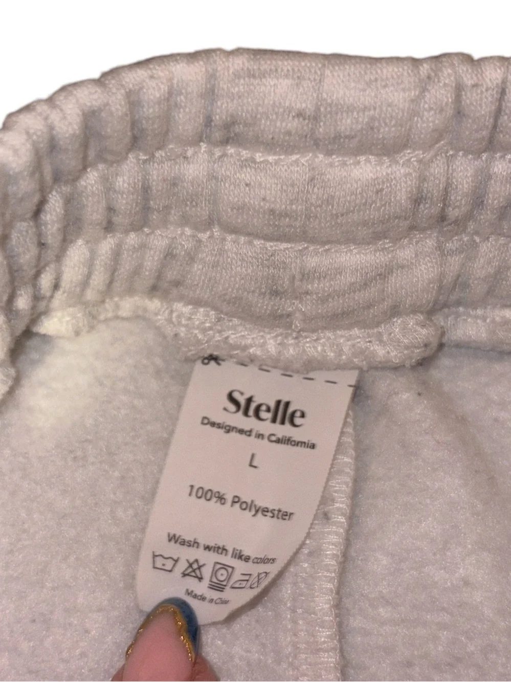 Stelle Light Gray Heather Hoodie & Cargo Jogger Set
